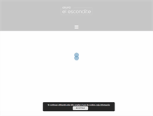 Tablet Screenshot of grupoelescondite.com